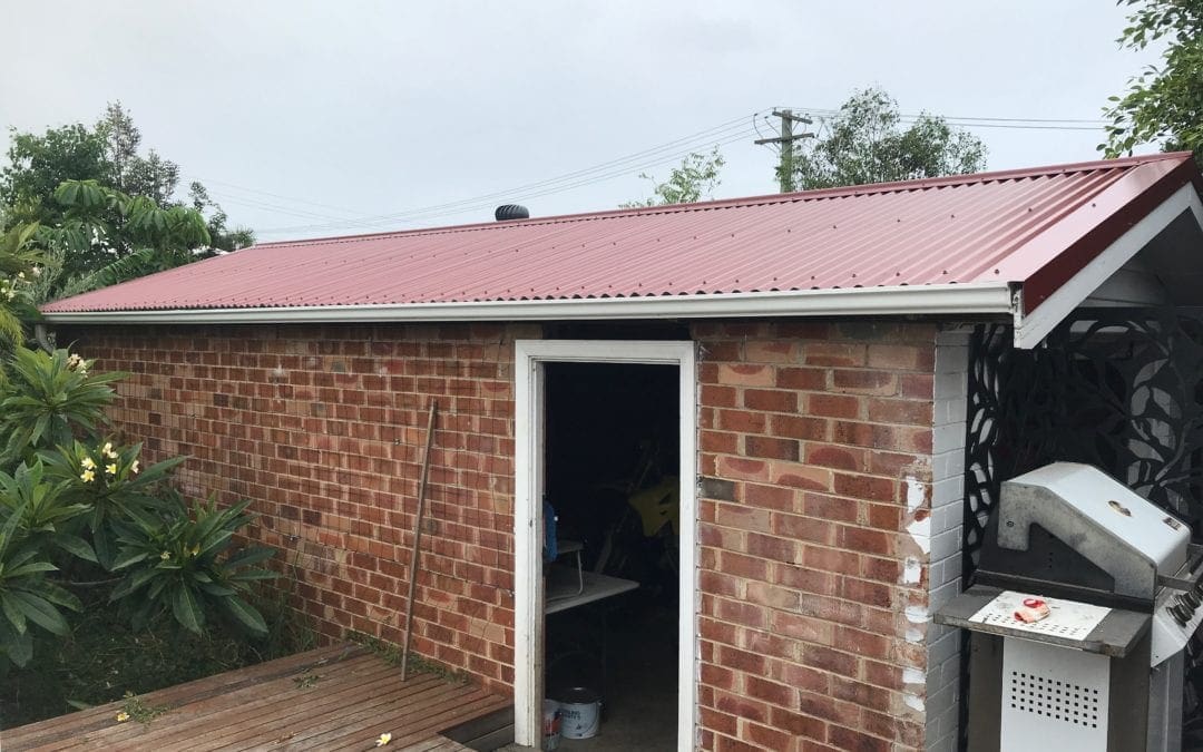 Colorbond Carport Reroof -Russell Vale